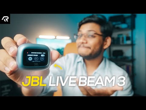 This WIRELESS TWS Comes With A SCREEN?! | JBL Live Beam 3!