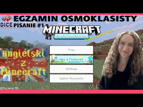 Angielski z Minecraft! EGZAMIN ÓSMOKLASISTY #1 dom