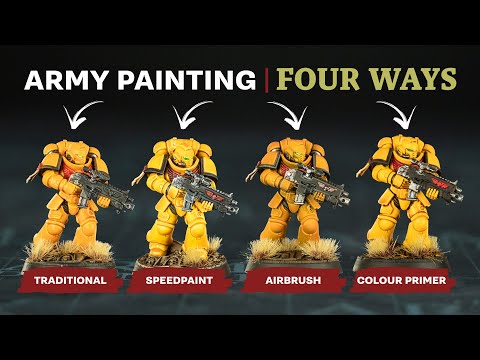 Army Painting | Four Ways