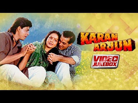 Karan Arjun | Video Jukebox | Salman Khan | Shahrukh Khan | Kajol | Mamta | Bollywood Hits Songs