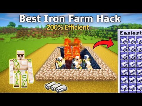 STARTER IRON FARM FOR MINECRAFT PE | | MINECRAFT | | IRON FARM EASY TUTORIAL