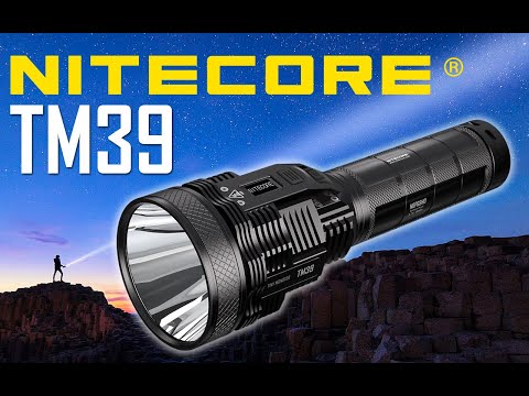 NITECORE TM39 5200 Lumen 1640 Yard Long Throw Flashlight/Searchlight