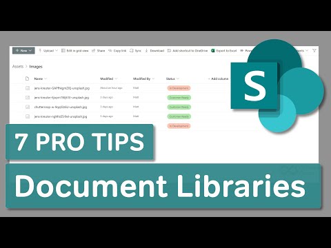 Microsoft SharePoint | Document Libraries - 7 Pro Tips