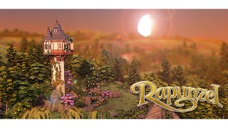 [심즈4] 진짜 열심히 지었다 라푼젤의 성🌷 SIMS4 NOCC Build Rapunzel's Tower