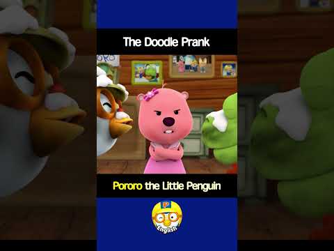 The Doodle Prank #Shorts #Pororo