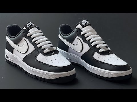 HOW TO BAR LACE NIKE AF1 LOW