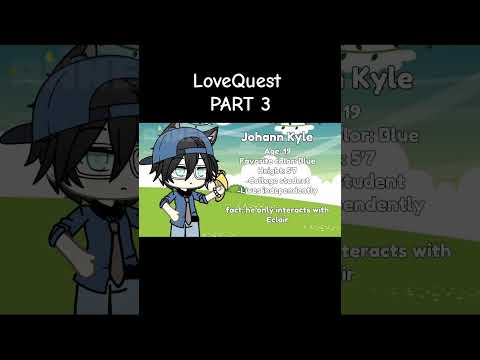 A Gacha LoveQuest Part 3 /He's inlove😊😘