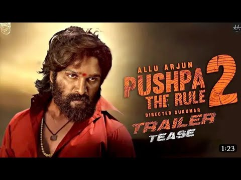 PUSPHA 2 Trailer | Where is puspha? | #puspa #tralier #puspharaj #telugu #teaser