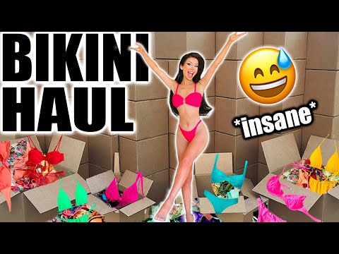 The BIGGEST Bikini Haul Ever!