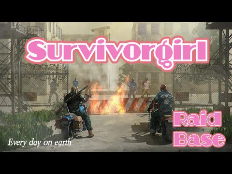 LDOE Survivorgirl | Last day on earth | Raid base | 1.17.1 #ldoesurvivorgirl