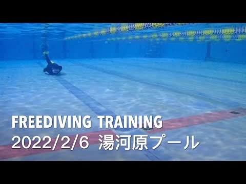 【フリーダイビング】ダイナミックプールトレーニング DYNB 湯河原 神奈川