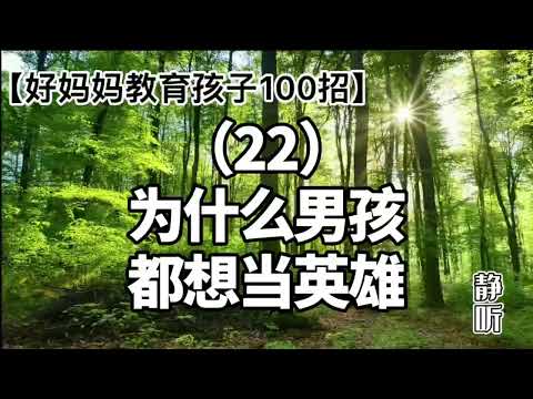 22. 男孩的“英雄情结”，该如何正向引导｜好妈妈教育孩子100招