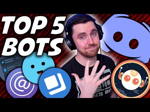 Top 5 DISCORD BOTS You NEED In Your Discord Server!