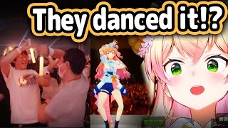 Nene Saw Fans Copying Her Dance In The Audience【Hololive】