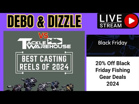 (LIVE) Gear Sales and Baitcaster Ranking!