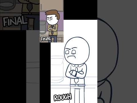 Rough Vs Final Animation