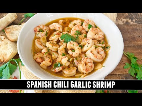 Spanish Chili Garlic Shrimp | CLASSIC Gambas al Pil Pil Recipe