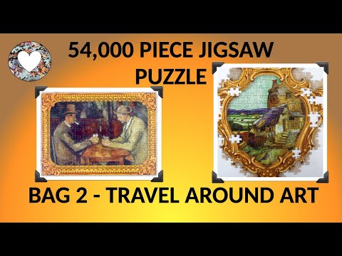 Bag 2 Section 10 of EPIC 54,000 Piece Jigsaw Puzzle: Travel Around Art from Grafika