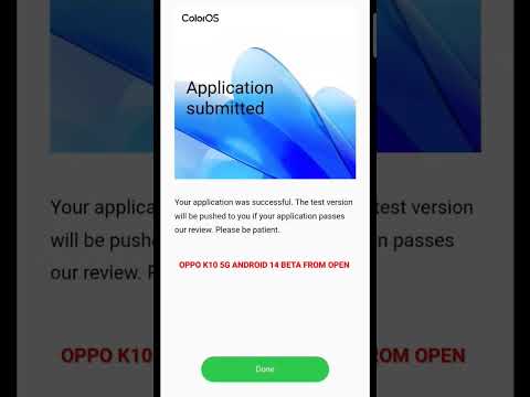 OPPO K10 5G ANDROID 14 BETA FROM OPEN APPLY FAST #oppok105g #android14 #oppo #beta #oppomobile