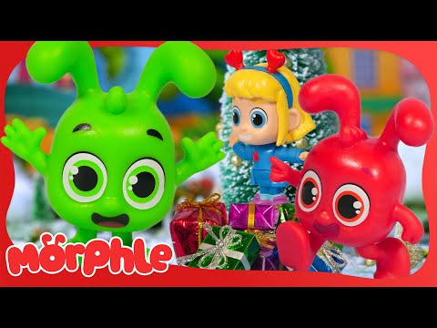 Orphle's Christmas Mischief! 🎄 | Morphle Toy Adventures | Play with Morphle! | Toy Animals for Kids