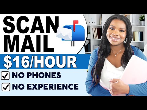 HURRY! No Experience Needed - Make $16/hr Easy Work-From-Home Job! Scan Mail - No Phones