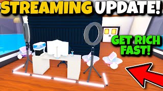 Starting My STREAMING EMPIRE In The NEW UPDATE! YouTube Life Roblox