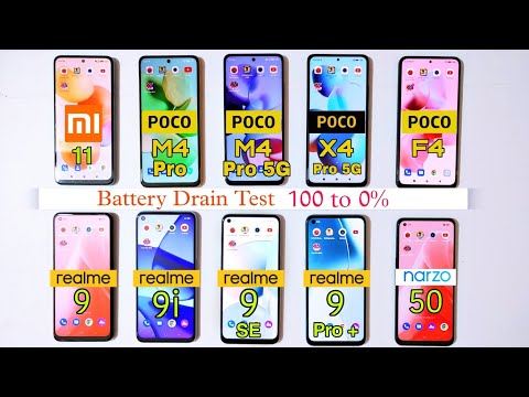 Redmi note 11 vs Poco M4 pro vs M4 pro 5g vs X4 pro vs F4 5g vs realme 9, 9i, 9SE, 9Pro+ vs narzo 50