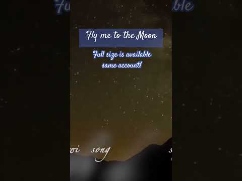 Fly me to the moon cover  #shorts