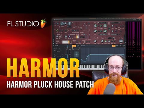 FL Studio - Harmor Pluck House Patch | Eric Burgess