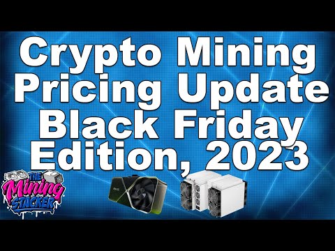 Crypto Mining Hardware Price Updates Black Friday 2023. ASIC Miner , GPU Miner, and CPU Mining Deals