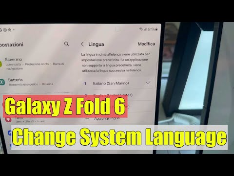 How To Change System Language On Samsung Galaxy Z Fold 6