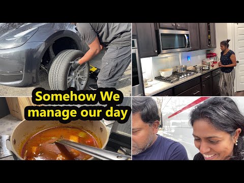 இன்னைக்கு கொஞ்சம் சொதப்பல் எப்படியோ சமாளிச்சிட்டோம்WITH YUMMY MANGO curry~ Family Traveler TAMILVLOG