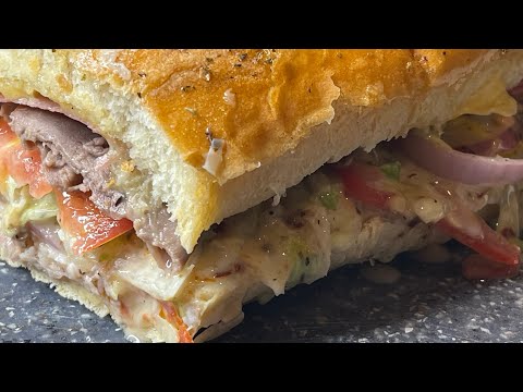 Grinder  Sandwich  Recipe | TikTok recipe #sandwhichrecipe #tiktokviral #tiktokrecipe