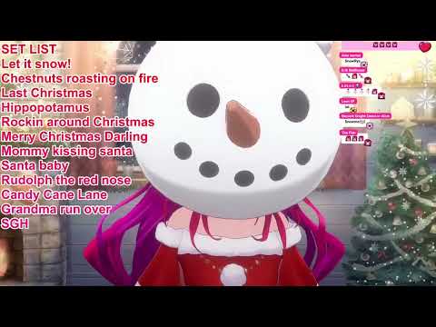 SantaRyS Sings Winter Wonderland 【IRyS' Christmas Unarchived Karaoke】