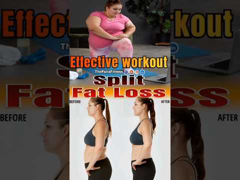 Effective workout spilt fat Loss |#workoutsplit | #fatloss | #thepairafitness | #trending | #shorts