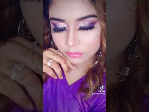 Purple cut crees eye Makeover