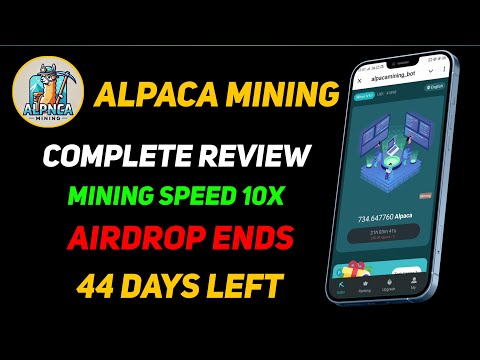 How to earn from alpaca mining bot - Alpaca mining bot withdraw - Hassan Crypto Official