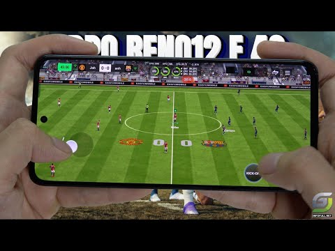 Oppo Reno12 F 4G test game EA SPORTS FC MOBILE 24 | Snapdragon 685