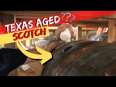 What happens to SCOTCH aged in TEXAS?