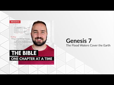 Genesis 7 Bible Study Podcast - The Flood Waters Cover the Earth