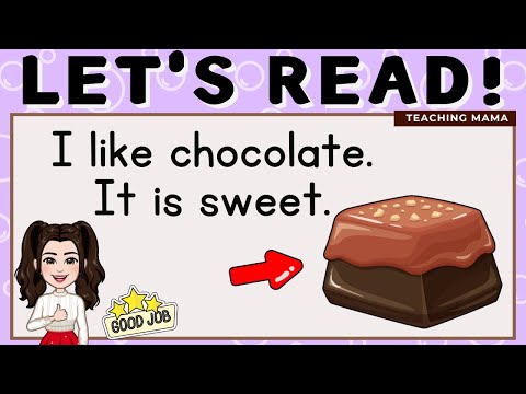 LET'S READ! | PRACTICE READING ENGLISH | SIGHT WORDS SENTENCES | LEARN TO READ | TEACHING MAMA