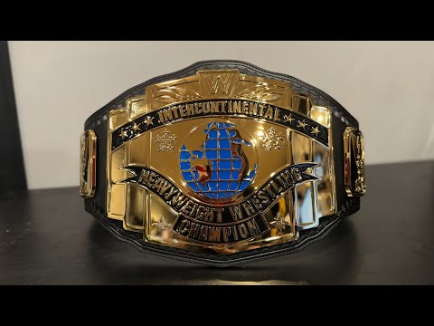 WWE Classic Intercontinental Championship Replica Belt Unboxing