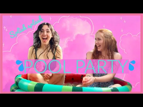 ベランダでプールパーティーをした！ | Balcony Pool Party in Tokyo!