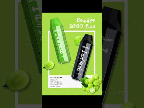 Boulder 3000 plus  #vaping #vapelife #ukvapers #malaysia #vapespain #vapefrance #quitsmoking