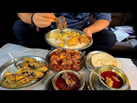 Jassa Meat Wala | Jassa Bhai Ka Meat Chawal Aur Chciken Curry | Jammu food