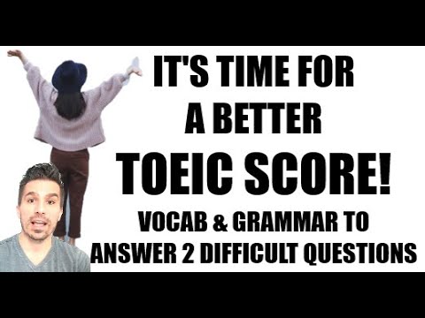 A BETTER TOEIC SCORE!  Improve with key tips! #toeictips #toeic990 #passtoeic #toeictest #toeic #esl