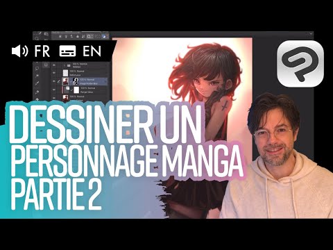 [En subs] Draw a Manga Character with Franck Demollière - Part 2