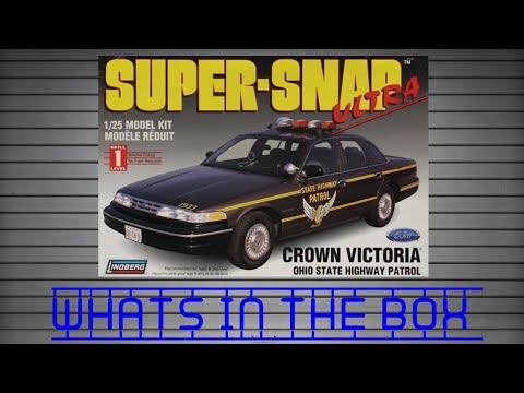 Whats In The Box | Lindberg Ford Crown Victoria Ohio Highway Patrol.