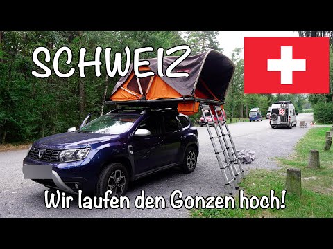 Schweiz - Wir laufen den Gonzen in Sargans hoch!