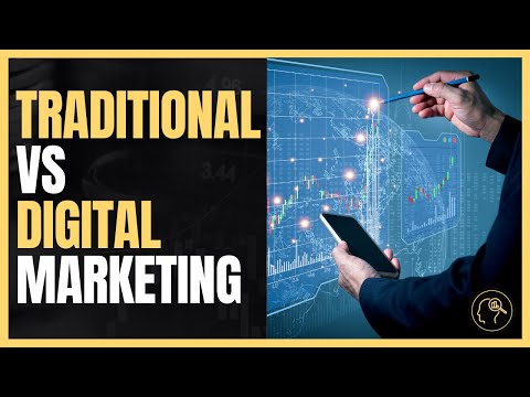 ✅ 5 Key DIFFERENCES Between DIGITAL Marketing and TRADITIONAL Marketing